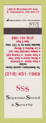 Copertina matchbook supreme - copertina,