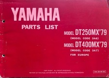 MODELLI YAMAHA DT250MX DT400MX