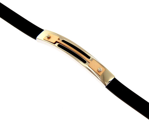 Bracciale oro bianco rosa - in, e