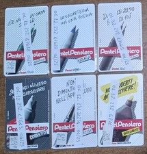 Scheda telefoniche pentel rara - scheda,