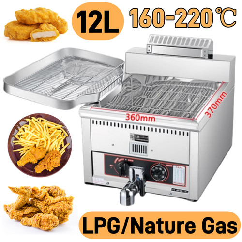 Friggitrice gas naturale - friggitrice, gpl