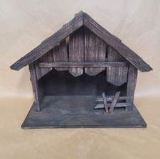 Presepe vintage in legno