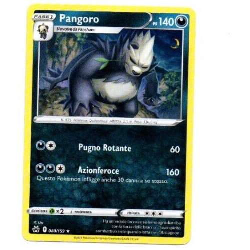 Pangoro 080 159 rara ita - 080/159,