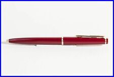 1966 Montblanc #38 Penna a Sfera Bordeaux Rosso & Oro / Neue Miniera