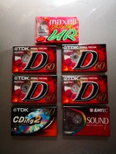 MUSICASSETTE K7 VERGINI MAXELL