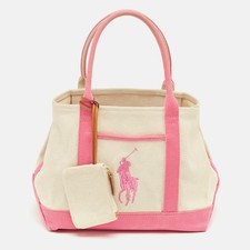 Borsa Ralph Lauren rosa in