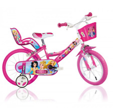 BICI BICICLETTA BAMBINA 4 5 6 7 ANNI BIMBA  PRINCESS - 144R-PRI