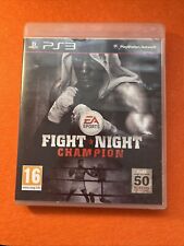 GIOCO VIDEOGIOCO PS3 PLAYSTATION 3 FIGHT NIGHT CHAMPION FRANCESE SENZA MANUALE