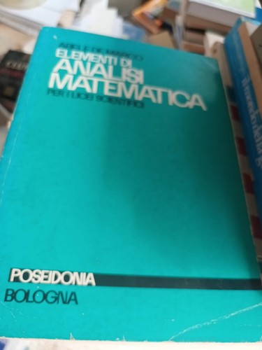 Elementi del analisi - elementi,