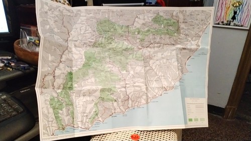 Liguria cartina studio - cartina,