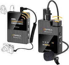 COMICA BoomX-D D1 2.4G Microfono Wireless Microfono Lav per Fotocamera Smartphone