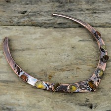 Hessonite Rame Grezzo Regalo
