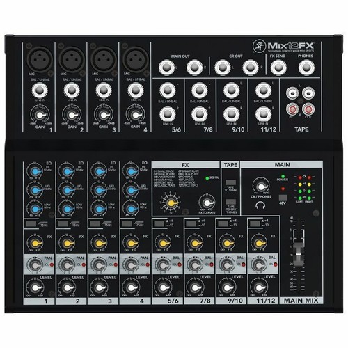 Mackie mix12fx mixer analogico - mix12fx,