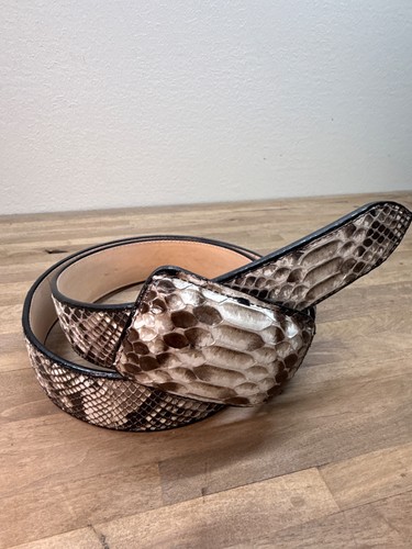 Cintura cowboy pitone