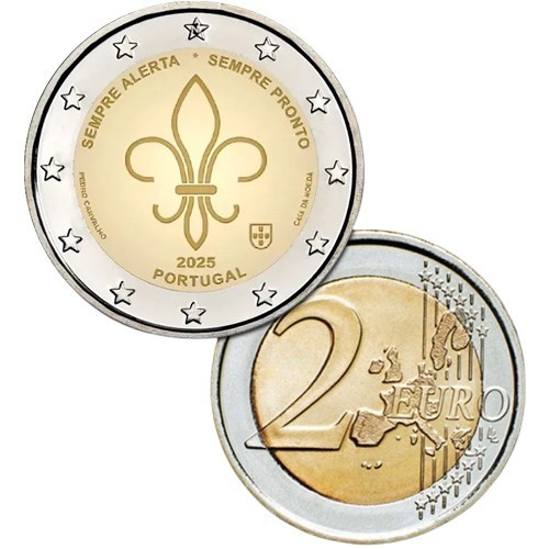 Euro commemorativo - 2, €