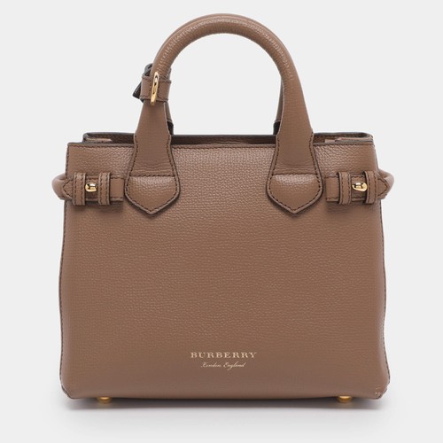 Borsa burberry marrone beige - borsa,