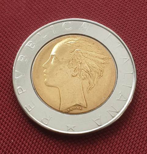 Italia 500 lire 1987 - 500,