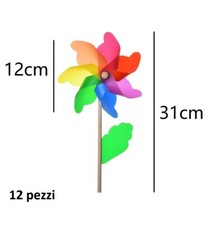 12 Pezzi Girandole A Vento