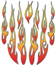 050217 Tribal Flame Stickers