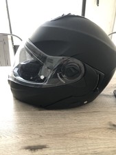 CASCO AIROH EXECUTIVE MODULARE APRIBILE DOPPIA VISIERA NERO OPACO TAGLIA M