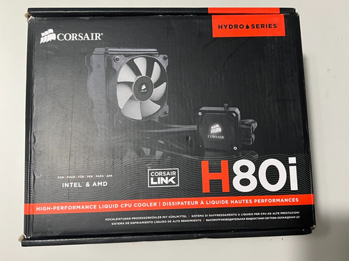 Corsair hydro series h80i cpu - corsair,