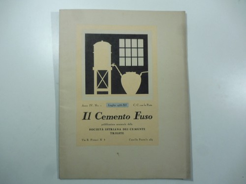 Cemento fuso pubblicazione - cemento, fuso.