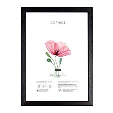 Cornice foto legno Nera, per stampe, pergamene diplomi, poster, quadri moderni