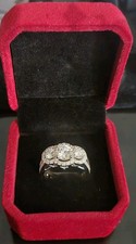 Anello donna D2,0 ct argento