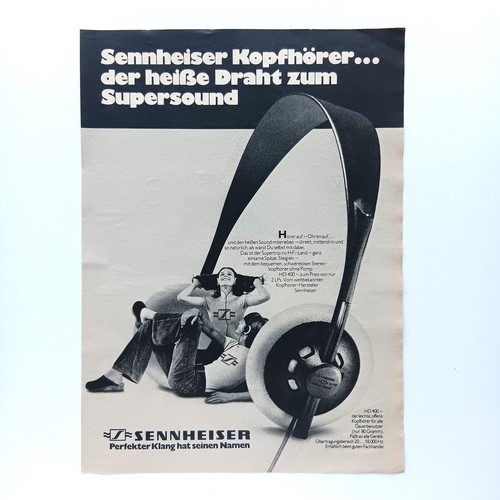 Cuffie sennheiser 400 1978 - sennheiser,