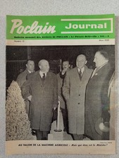 grue pelle POCLAIN Journal - bulletin mensuel des Ateliers - n°13 Mars 1959