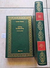 LIBRO ANNA KARENINA LEONE TOLSTOJ 2 VOLUMI DE AGOSTINI 1987