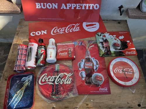 Coca cola lotto oggetti - lotto,