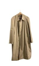 trench uomo classico Burberry Beige con imbottitura Di lana