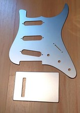 Pickguard Battipenna Tremolo Cover Stratocaster Alluminio Anodizzato Artigianale