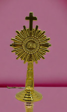 Ostensorio Specchietto Per Angeli Ostendêre Ostia Puttino Art 10 cm