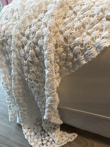 Copriletto vintage fatto - , a