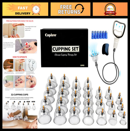 Set coppettazione terapia - coppettazione,