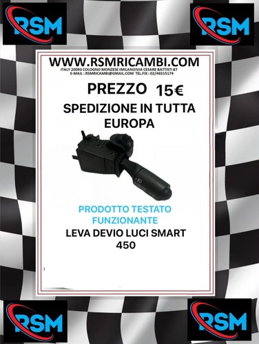 Leva devio luci smart fortwo - smart,