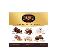 Ferrero Collection Grand Assortimento Cioccolato Confezione Regalo 42 Conteggi Praline 15,2 oz