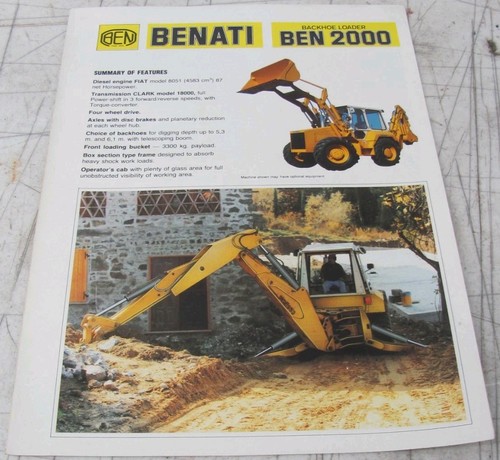Brochure vendita terne benati - vendita,