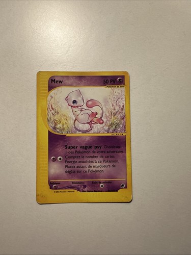 Carte pokémon mew 165 - pokémon, 55/165