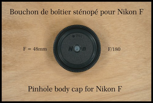Bouchon modifié sténopé - , /