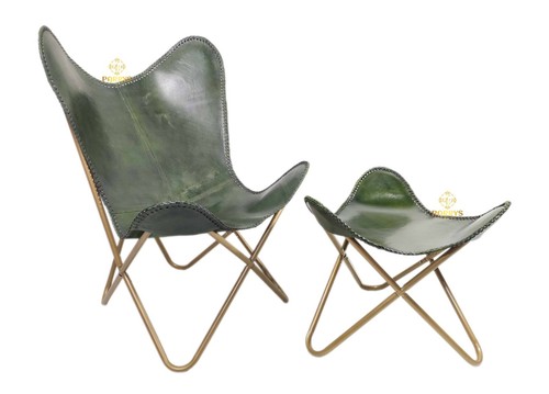 Poltrona butterfly verde con - butterfly,