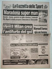GAZZETTA DELLO SPORT 5 MAGGIO