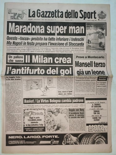 Gazzetta dello sport maggio - 5,