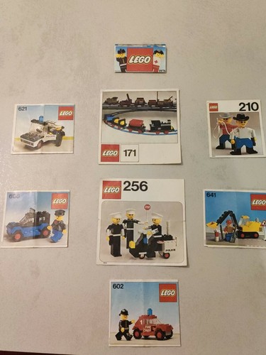 Lotto istruzioni lego - istruzioni, vintage