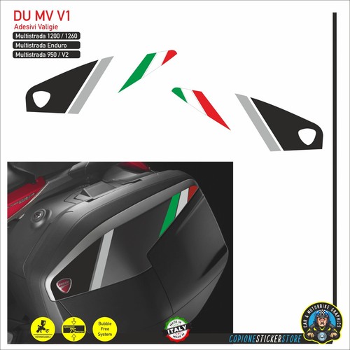 Adesivo valigie ducati - adesivo,