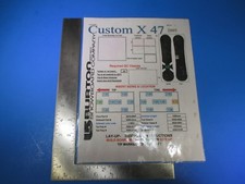 Burton Snowboard Company Custom X 47 2005 Istruzioni Lay-Up Sidewall M6168