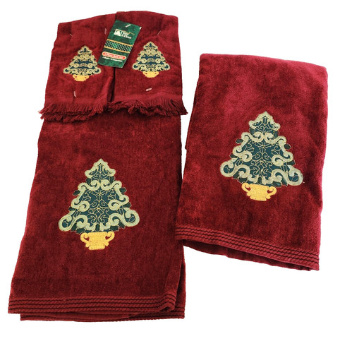 Set asciugamani ricamati