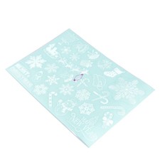  Adesivi Fiocchi Di Neve Fiocco Decorazioni Per Feste Festive Finestre